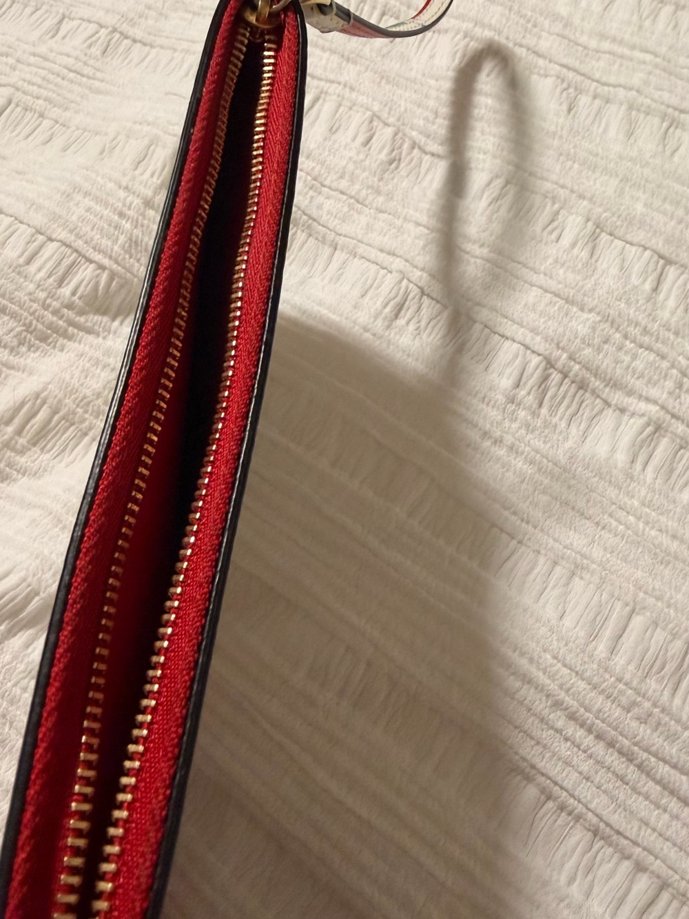 Christian Louboutin Multicolor Logo Print White Pouch - Picture 3 of 7